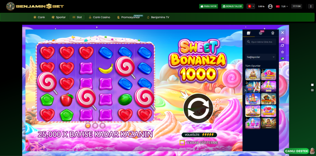 Pragmatic Play Sweet Bonanza 1000 İncelemesi